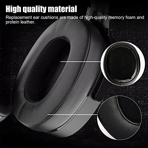 Replacement Ear Pads Memory Foam for Skullcandy Crusher Wireless Crusher | Headphones Ear Cushions Headset Earpads Ear Cups Cover Repair Parts for Skullcandy Crusher 3.0 Wireless Hesh 3