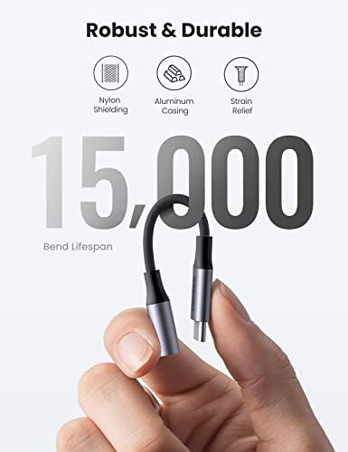 UGREEN 3.5mm Audio Cable Aux Cord 3FT and Braided USB C to 3.5mm Audio Adapter Bundle