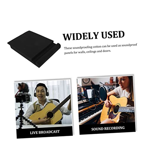 Speaker Isolation Pads for 6.5 to 8 Inch Monitors, Black