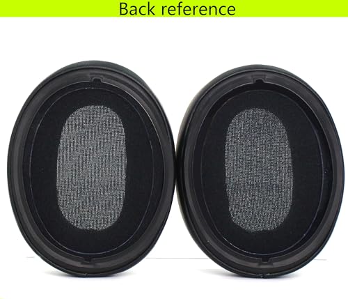 Replacement Ear Pads Compatible with Sony WH-XB900N WH-CH710N WH-CH720N WH-RF400 MADR-RF895RK Headphones Made of Protein Leather Memory Foam Replacement Ear Pads Earmuffs Pads - Black