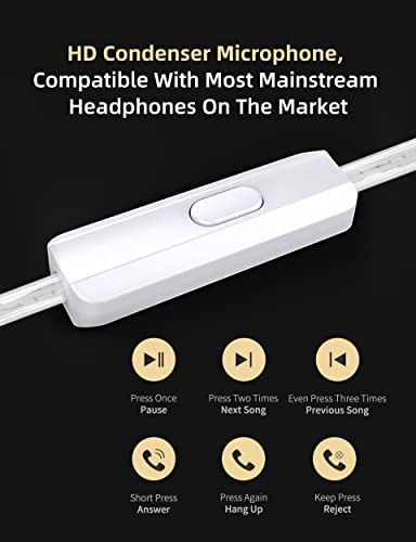 KZ ZSN Pro X IEM Earphone in Ear Monitors, 1BA+1DD Dual Driver Noise Cancelling Wired Gaming Earbuds, Deep Bass Stereo Sound Headphones with 3.5 Plug 2PIN Detachable Tangle-Free Cable (Gold, with Mic) - color: Gold, size: With Mic