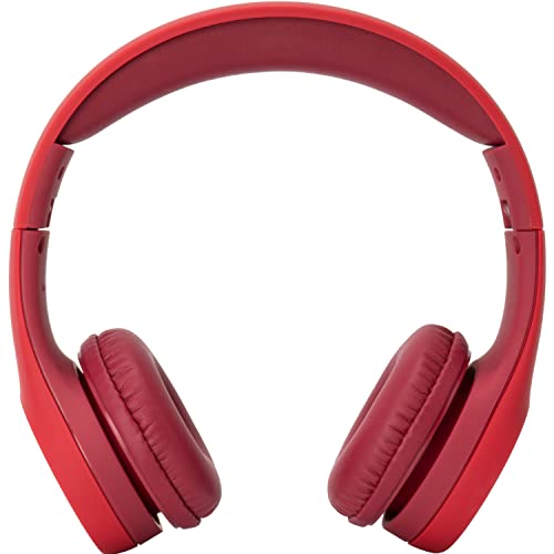 Snug Play+ Kids Headphones with Volume Limiting for Toddlers (Boys/Girls) - Red - color: Red, size: One Size