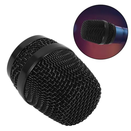 Abaodam Mic Mesh Grill Replacement Pop Filter for Streaming Microphone Compatible Metal Grill Head for Mic