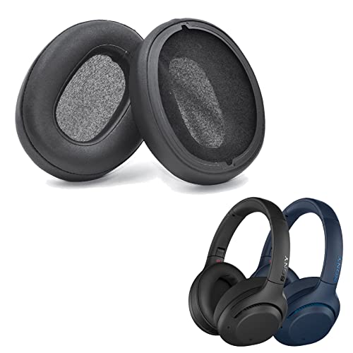 Earpads for Sony WH-XB900N Replacement Ear Cushion Pads with Protein Leather and Memory Foam for Sony WHXB900N Headphones ONLY, Black
