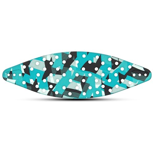 WC HeadbandZ Arctis Nova V2 - Upgraded Wide Silicone Headband Compatible with Arctis Nova Headsets by Wicked Cushions | Wider Weight-Distributing Design, Softer Flexible Silicone | Cyan Prism - color: Cyan Prism