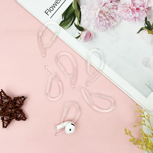 Adjustable Transparent Ear Hooks – Multi-Dimensional Anti-Drop Sports Ear Clips