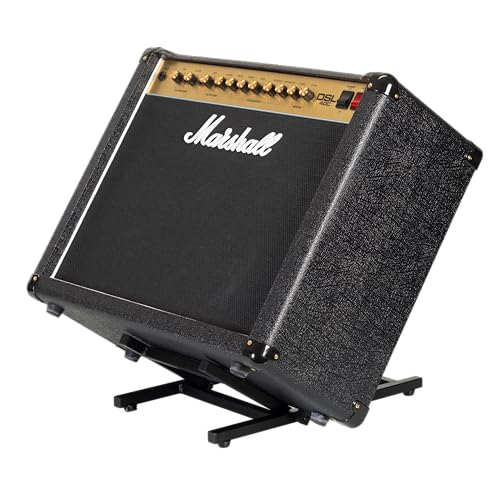 Gator Frameworks Low Profile Guitar Combo Amp Stand (GFWAGTRAMP100) | Adjustable Angle for Better Sound Projection Easy Access to Controls Fully Collapsible Design for Compact Storage - style: Low Profile Stand