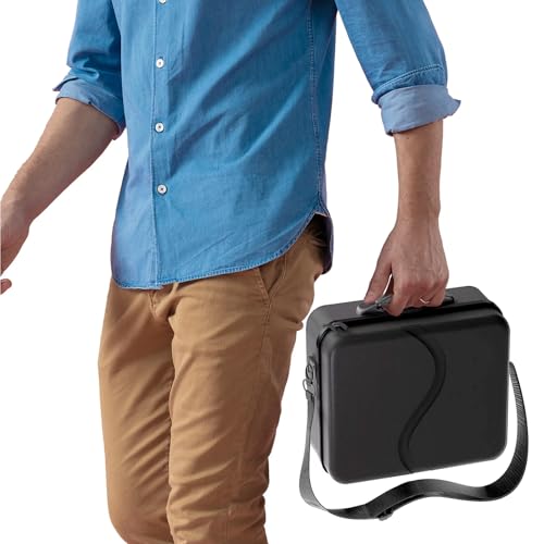 Gaekol All in One Carrying Case for Nintendo Switch 2(2025), Protective Large Hard Travel Case for Storage Switch 2, Pro Controller, Joy-Cons Grip, Dock, 18 Game Card Slots and Accessories, Black - style: All in One-black