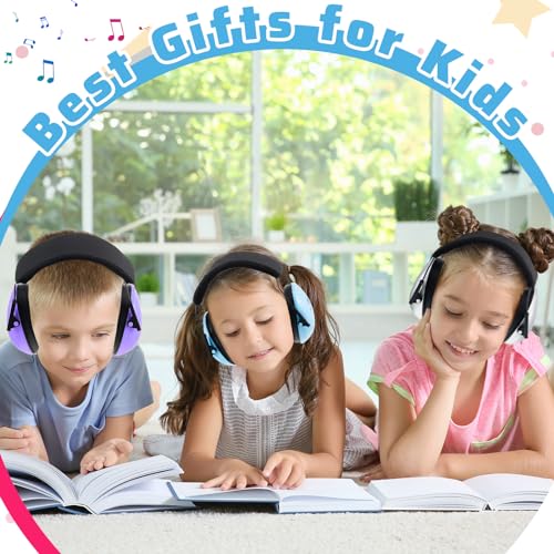 12 Pcs Kids Ear Protection Noise Cancelling Headphones Ear Muffs Bulk 27db Adult Noise Reduction Hearing Earmuff(Universal Fit (kids & Adults),Macaron Style) - size: Universal Fit (kids & Adults), style: Macaron Style