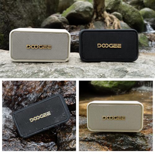 Field Rush Portable Speakers, 130W Peak Wireless Speaker with 2.1 Stereo Sound, Big Sound and Deep Bass, 28H Playtime Outdoor Speaker, IP67 Waterproof, TWS Pairing EQ Modes for Home/Party/Beach White - color: White