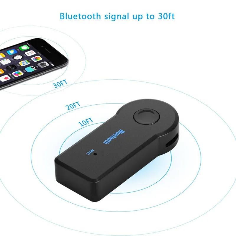 2-in-1 Wireless Bluetooth 5.0 Receiver & Transmitter with 3.5mm Jack