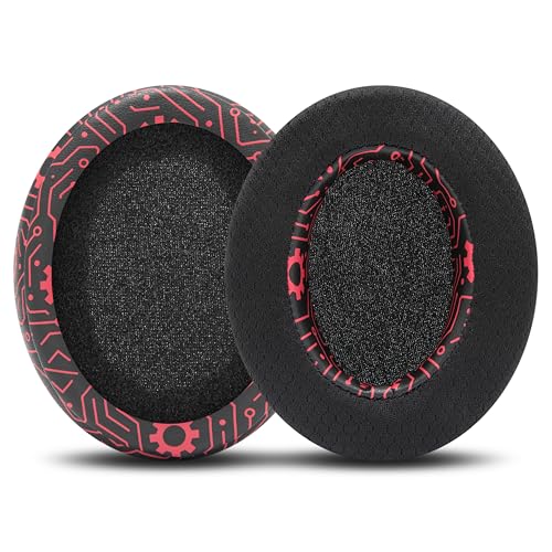 WC Freeze for Arctis Nova - Hybrid Fabric Cooling Gel Replacement Earpads for Arctis Nova Pro Wired, Nova 7, 5, 4, 3, 1 - Made by Wicked Cushions (Does Not Fit Nova Pro Wireless) | Techne - color: Techne