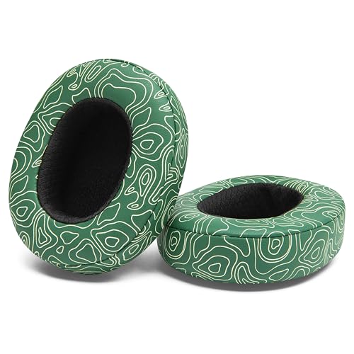 WC PadZ Crusher Evo - Earpads for Skullcandy Crusher Evo & Hesh ANC | Made by Wicked Cushions | Also fits Crusher Wireless & More, Enhanced Comfort & Sound Isolation | Emerald Tide - color: Emerald Tide