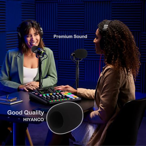 Podmic Pop Filter Microphone Windscreen Foam Mic Cover for Rode PodMic Broadcast Mic Large-Diaphragm Microphone to Block Out Plosives