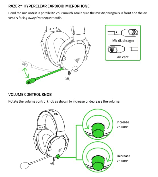 Razer BlackShark V2 X Gaming Headset: 7.1 Surround Sound Capable - 50mm Drivers - Memory Foam Cushion - for PC, PS4, Nintendo Switch - 3.5mm Headphone Jack - Classic Black (Renewed)