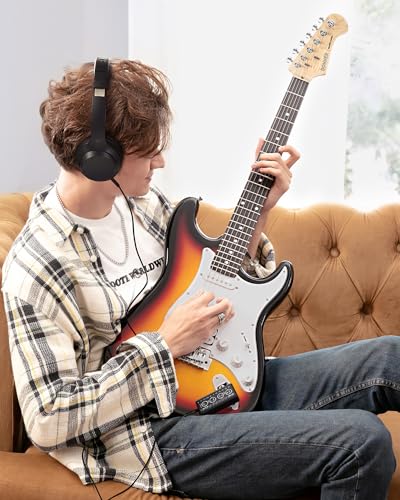 Donner Guitar Headphone Amp Mini Turbo with 10 Amp Models Tuner USB Rechargeable Multi-Effects Delay Reverb Chorus Overdrive Mini Portable Electric Guitar Amp - color: Mini Turbo