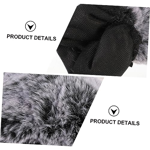 Hemoton Artificial Wool Wind Muff Microphone Cover for Videomic Pro Pro Windshield for