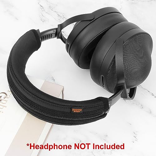 MDRZ1R Protective Headband Cover Compatible with Sony MDR-Z1R Headphone Thicker Sports Fabric Replacement Headband Cushion Pad Cover Black