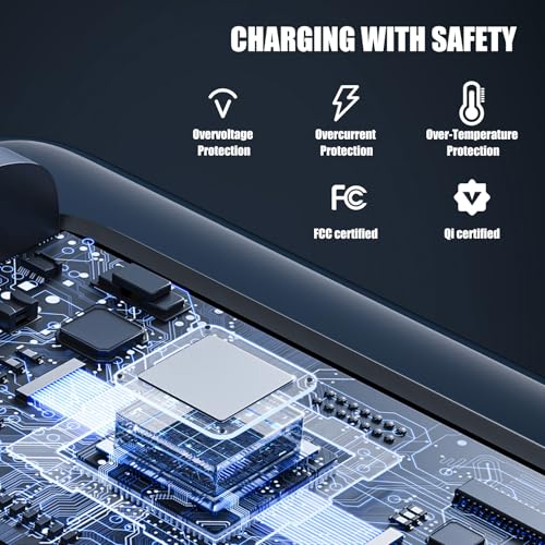 𝟐𝟎𝟐𝟔 𝐍𝐞𝐰 Magnetic Wireless Charger for Samsung & Apple Devices, 3 in 1 Charging Station Magnetic Charger Stand simultaneously Compatible with Samsung and Apple Series.