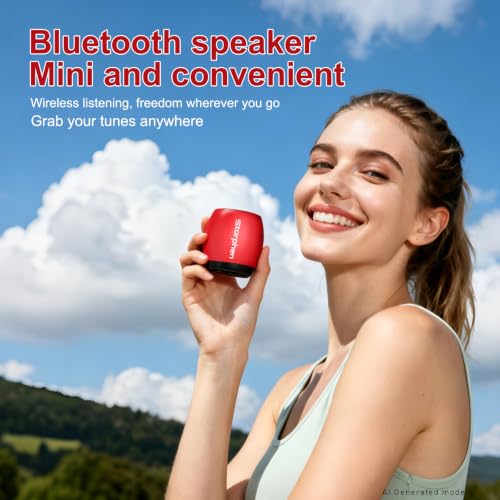 Mini Portable Bluetooth Speaker - color: M10 Red