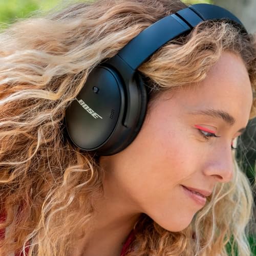 Bose QuietComfort 45 Bluetooth Wireless Noise Cancelling Headphones - Triple Black (Renewed) - color: Triple Black