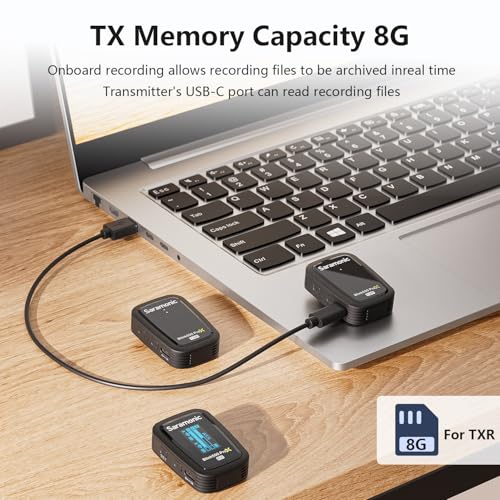 Saramonic Blink 500 Prox B2R 2-Person Wireless Clip-On Microphone System with On-Board Recording & Lavaliers