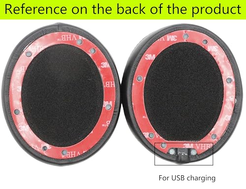 Replacement Ear Pads Compatible with Beats Studio3 Wireless Black - color: Ice/black