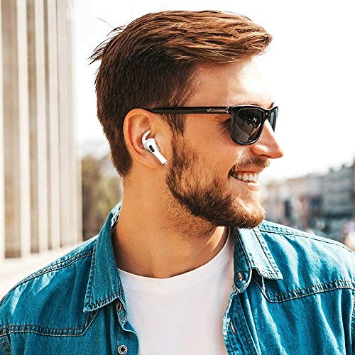Ear Hooks Anti-Slip Ear Covers Attachment for Airpods Pro 2, 2nd Generation (2022) - 3 Pairs (White)