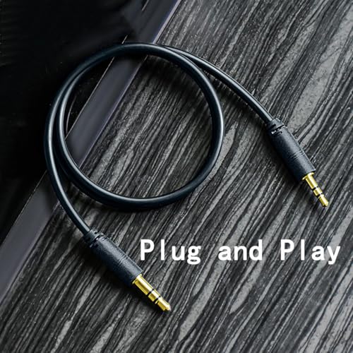 Replace Audio Cable, Extension Cable 3.5mm to 2.5mm Suitable for Bose QuietComfort QC45 QC35II QC35 QC25 NC 700 Soundlink Soundtrue Earphones Black