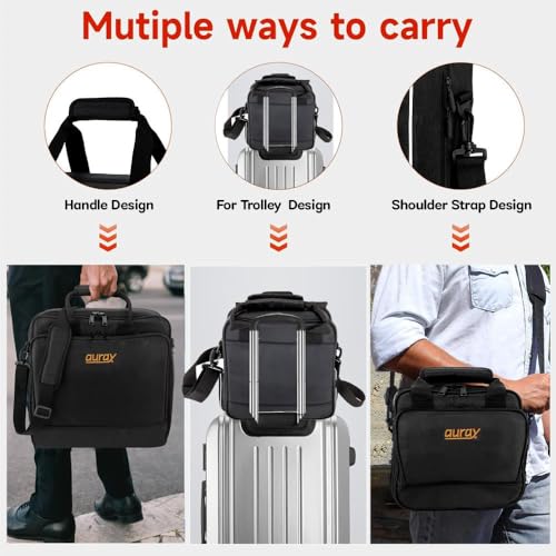 AURAY Nylon Padded Mixer Bag w Gear Protector, Fits Up to 15x15 inch Mixers - size: Fits Up to 15x15" Mixers
