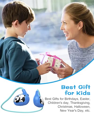 BANIGIPA Kids Headphones, Open Ear Earbuds w/Mic for Call Study Travel | 13g Ultra-Light Comfort, Wireless Bluetooth 5.4 Headset with 85dB Healthy Volume Control Protect Hearing, 10H Playtime - color: LK15-Blue