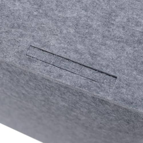 Desktop Soundproof Cover, 80x80cm Portable Vocal Isolation Booth with Acoustic Foam, Microphone Isolation Booth Cube, Noise Reducing Shield for Microphone, Streaming, and Office Privacy (Black) - color: Black