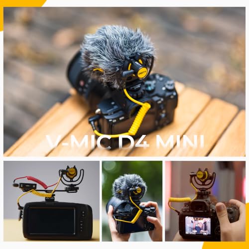 Deity V-Mic D4 Mini Supercardioid On-Camera Mic for DSLR & Vlog