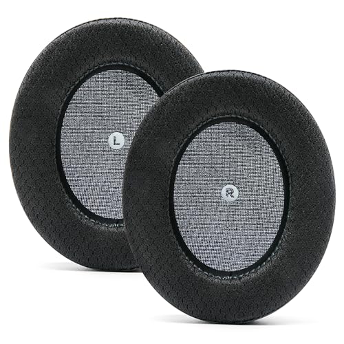 WC Freeze Penrose - Cooling Gel Earpads for Audeze Penrose & Mobius | Made by Wicked Cushions | Hybrid Fabric, Improved Durability, Thickness & Sound Isolation | Black - color: Black