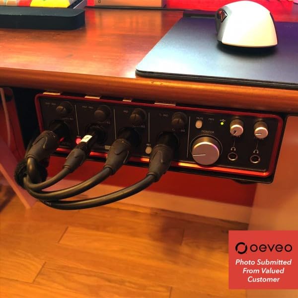 Oeveo Under Mount 139 | 9.75W x 2.8H x 8D | Under Desk Mount for SFF Computers and Audio Interfaces | UCM-139 | Made in the USA