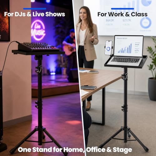 Projector Stand Tripod Laptop Stands Height Adjustable - size: AοΌ23"-46"