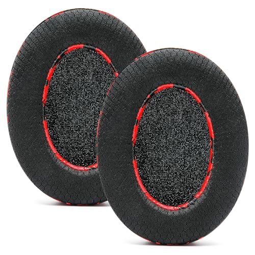 WC Freeze for Arctis Nova - Hybrid Fabric Cooling Gel Replacement Earpads for Arctis Nova Pro Wired, Nova 7, 5, 4, 3, 1 - Made by Wicked Cushions (Does Not Fit Nova Pro Wireless) | Red Camo - color: Red Camo
