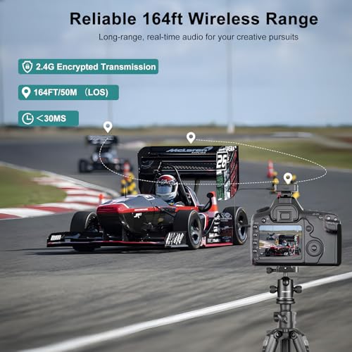 K63 Wireless Lavalier Microphone - color: Ebony Black