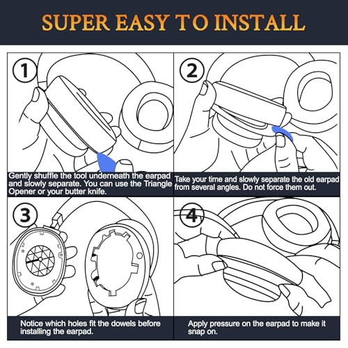 SOULWIT Earpads Replacement for JBL Tune 700BT, 710BT, 720BT, 750BTNC, 760NC, 770NC Wireless Over-Ear Headphones, Ear Pads Cushions with Soft Protein Leather and High-Density Foam - Burgundy - color: Burgundy