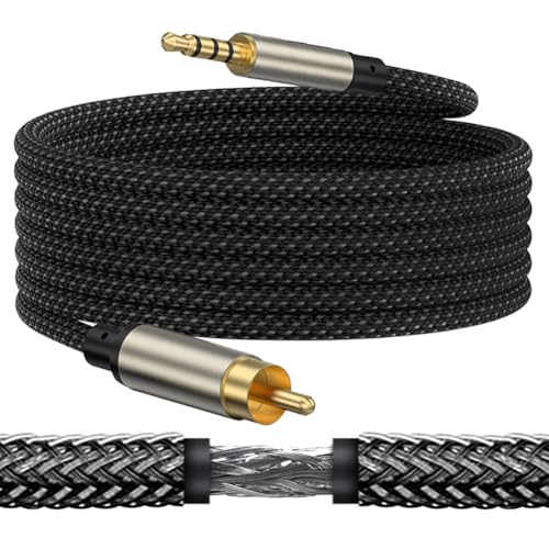 Digital SPIDF Coaxial Cable - 3.5mm to Single RCA Streaming from Lossless Music Server to R2R K13 Amp Dac Compatible with DAP M23,DAP M21