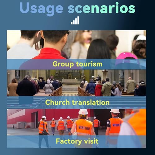 Retekess T130 Wireless Tour Guide System, Tour Guide Headsets(1TX 15RX)