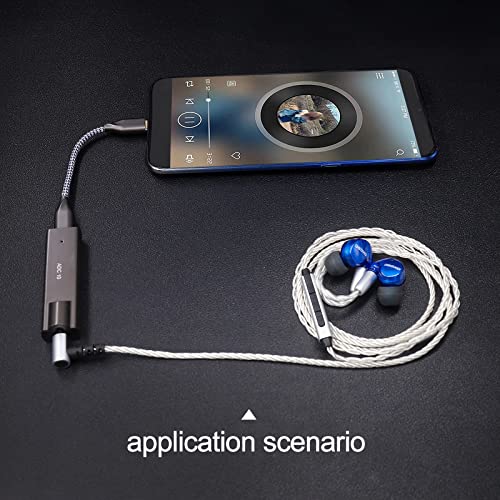 okcsc DAC/OTG Cable - High-End DAC/Amplifier Adapter for Type C Headphones