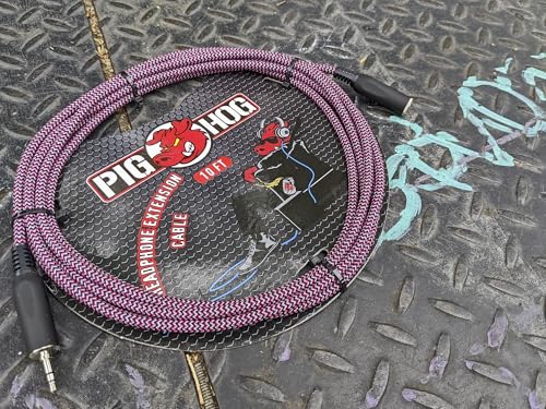 Pig Hog PHX35-10RPP Headphone Extension Cable - color: Riviera Purple