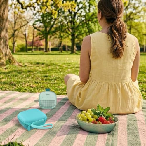 for Bose New SoundLink Micro 2nd Gen Speaker Protective Case, Mint Green - color: Mint Green Case