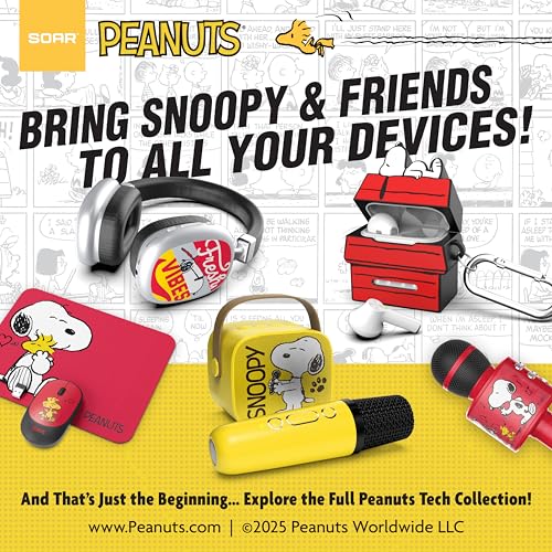 Peanuts Snoopy Wireless Charging Station- Red Dog House