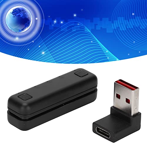 Bluetooth Adapter Low Latency Audio Transmitter for PC Slim 10m Dual Stream ABS