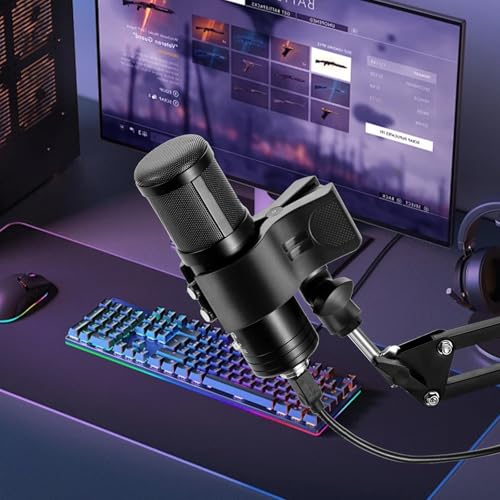 Microphone Holder, Large Mic Accessory Clip for Stands & Tripod | Sturdy ABS, Secure Grip, Foam Liner, Brass 5/8" to 3/8" Adapter, Fits 1.26"–2.3" Handheld Condenser & Dynamic Wireless Mics - size: 2Pcs