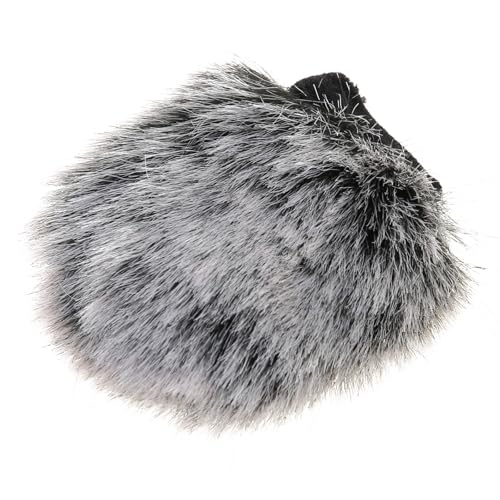 Upgrades Furry Wind Muff For ZV1 VLOG Mic Furry Windscreen Muff WindShield Long Lasts Performances Wind Cover Cloth