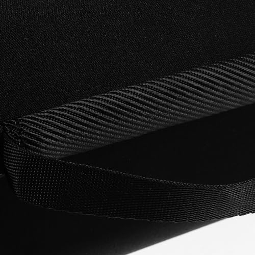 Headphone Case Eva Earphone Storage Bag Zipper Pouch for Headphones Earbuds Cables Hard Shell Carrying Case with 2 Mesh Pockets for Travel Daily Use 9.05 X 7.87 X 4.72 in