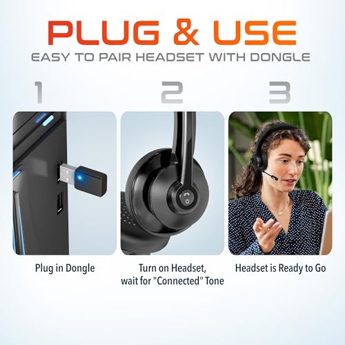 Delton 35X Bluetooth Computer Headset with Noise Cancelling Mic